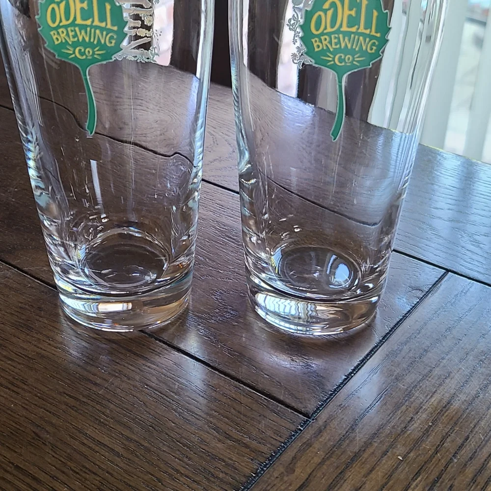 Colorado's Odell Brewing Co. Kindling pint glasses